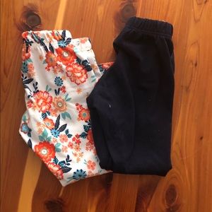 6/12 month DDs leggings